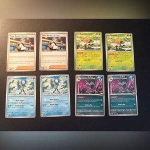 Destined Rivals English Pokemon Card Bulk Cards and Top Loaders & Sleeves